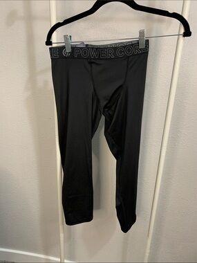 2 pairs-Champion Black & Grey Performance Leggings with Branded Waistband